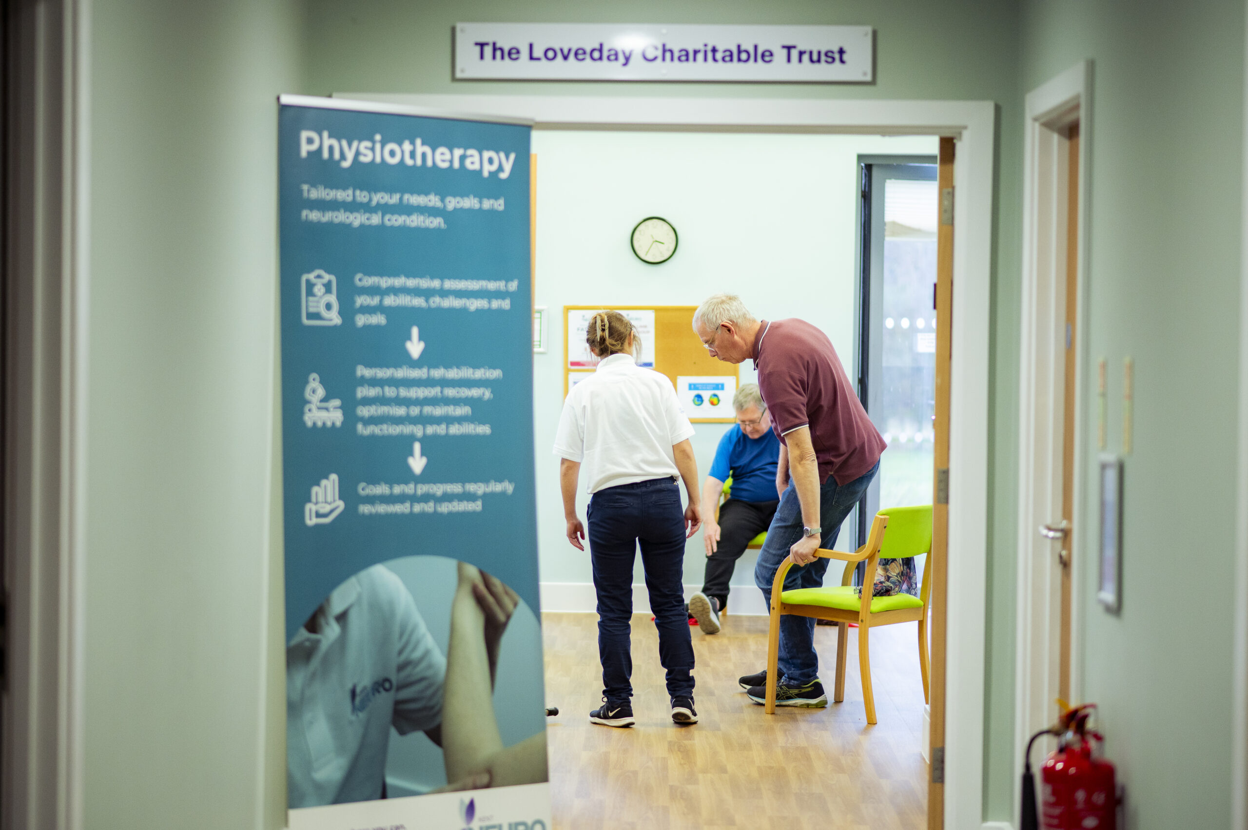 The Loveday Charitable Trust Sign in Kent Neuro Therapy Centre